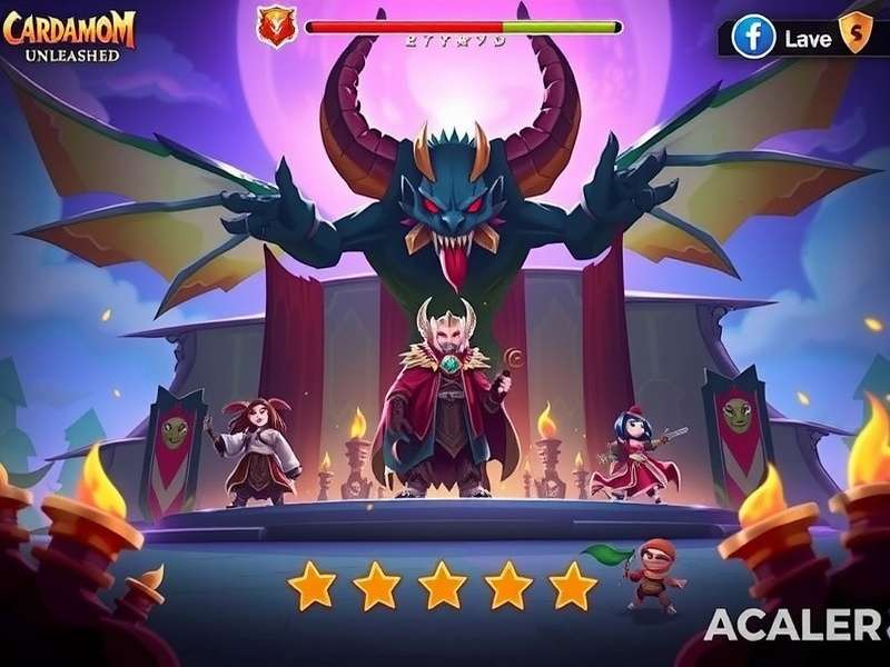 Cardamom Saga Unleashed gameplay screenshot